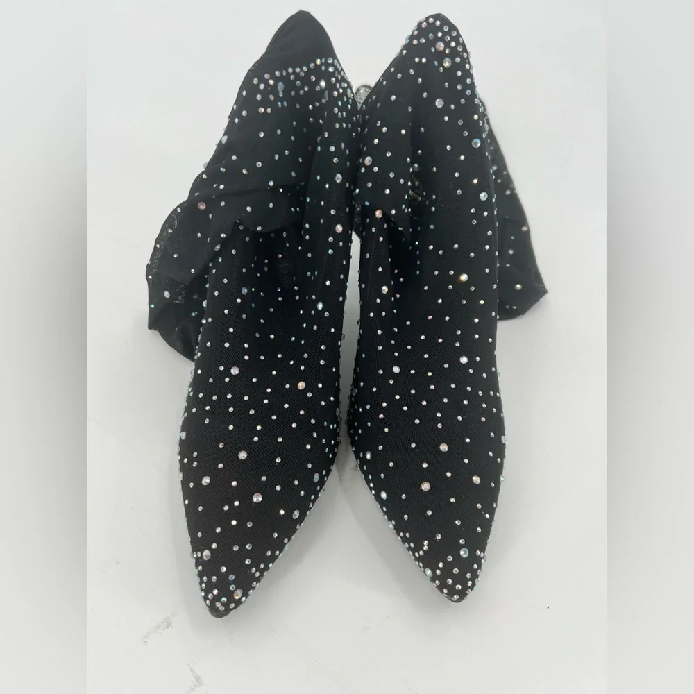 Over knee embellished boots sock size 8.5